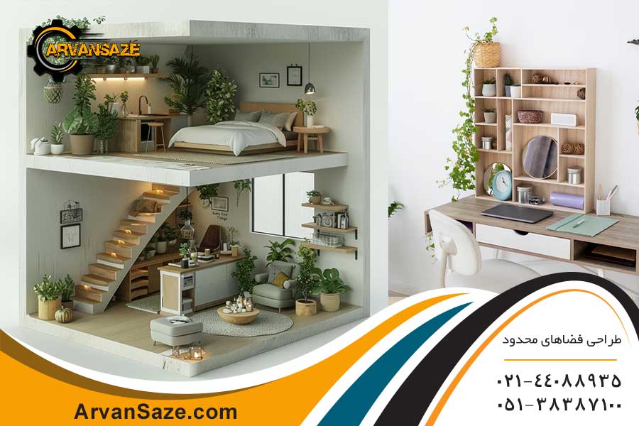 اصول و تکنیک‌های طراحی فضاهای کوچک